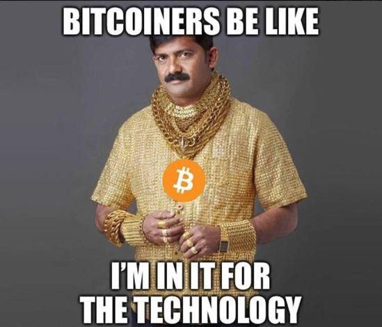 bitcoiners be like