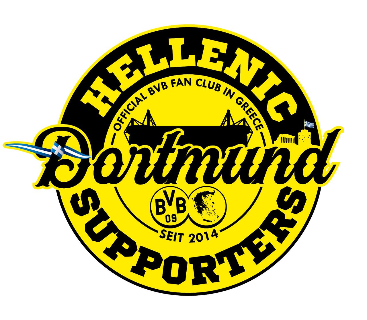 Hellenic Supporters Fan Club Logo